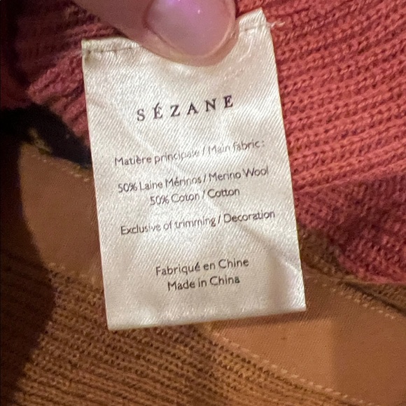 Sezane Multicolor Crew Neck Sweater - Picture 6 of 6